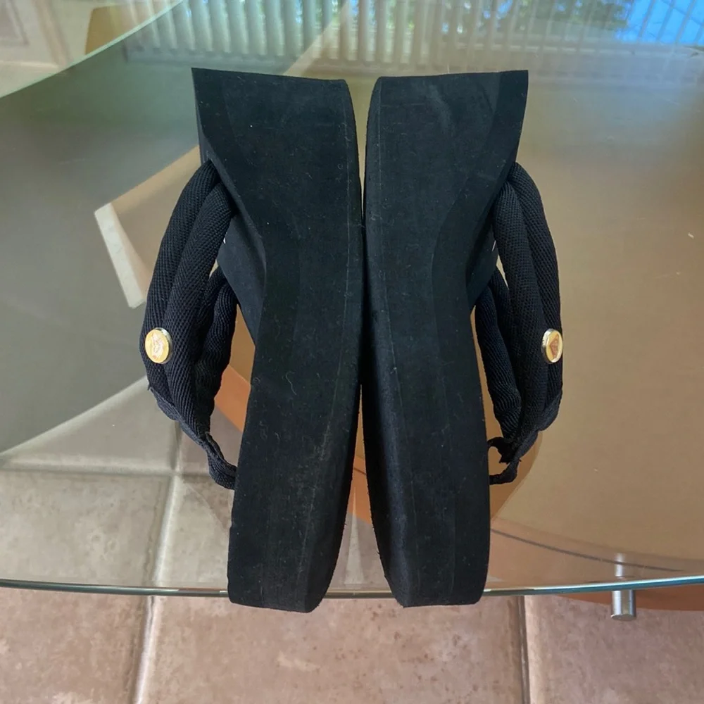 Y2K ROXY platform flip flops